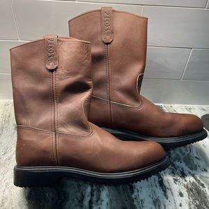 Red Wing Pecos 2231 Supersole Men’s 12 D Pull-On Oil Resistance Boots USA. New!!